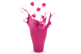 Набір стаканів Fazzoli (Фаззоли,Фазоли) Малиновий